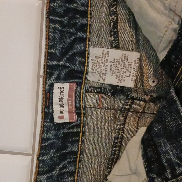 No Boundaries denim mini skirt - Picture 4 of 4